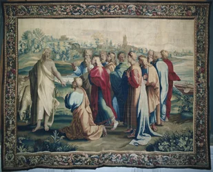 Tapestry Depicting the Acts of the Apostles, the Calling of Saint Paul (detail)